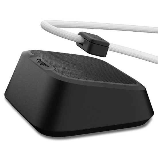 Suport Magnetic Spigen pentru Cabluri, Organizator Premium, Negru (Încărcătoare Wireless, APP11145) by www.silkase.ro