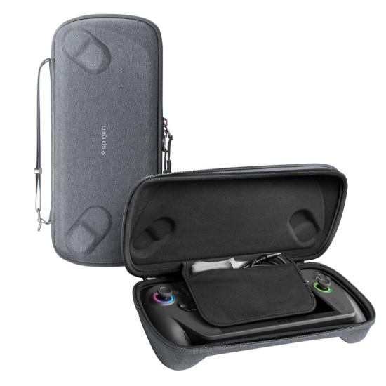 Husă de Protecție Spigen Klasden Pouch pentru Asus ROG Ally / Ally X, Charcoal Gray (Diverse accesorii, AGP11146) by www.silkase.ro