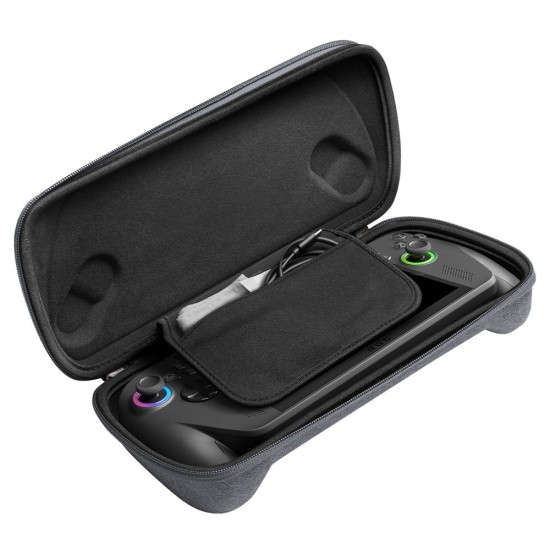 Husă de Protecție Spigen Klasden Pouch pentru Asus ROG Ally / Ally X, Charcoal Gray (Diverse accesorii, AGP11146) by www.silkase.ro