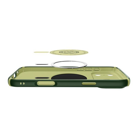 Husă Spigen Nano Pop Hybrid MagSafe pentru iPhone 17 Pro Max, Avo Green Husă Spigen Nano Pop Hybrid MagSafe pentru iPhone 17 Pro Max, Avo Green (iPhone 17 Pro Max, ACS11148) by www.silkase.ro
