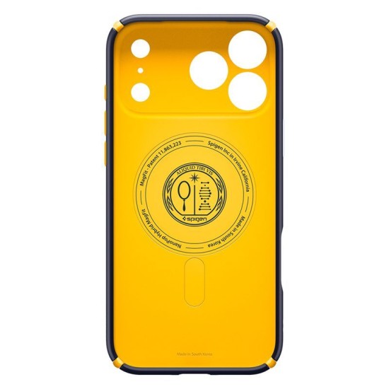 Husa Spigen Nano Pop Hybrid MagSafe pentru iPhone 17 Pro, Blueberry Navy Husa Spigen Nano Pop Hybrid MagSafe pentru iPhone 17 Pro, Blueberry Navy (iPhone 17 Pro, ACS11149) by www.silkase.ro