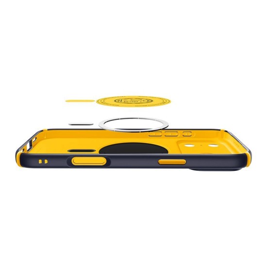 Husa Spigen Nano Pop Hybrid MagSafe pentru iPhone 17 Pro, Blueberry Navy Husa Spigen Nano Pop Hybrid MagSafe pentru iPhone 17 Pro, Blueberry Navy (iPhone 17 Pro, ACS11149) by www.silkase.ro