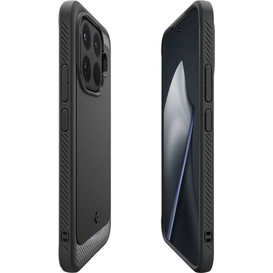 Husa Spigen Rugged Armor pentru Xiaomi 15T Pro, Matte Black Husa Spigen Rugged Armor pentru Xiaomi 15T Pro, Matte Black (15T Pro, ACS11152) by www.silkase.ro