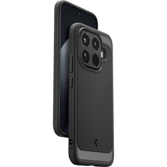 Husa Spigen Rugged Armor pentru Xiaomi 15T Pro, Matte Black Husa Spigen Rugged Armor pentru Xiaomi 15T Pro, Matte Black (15T Pro, ACS11152) by www.silkase.ro