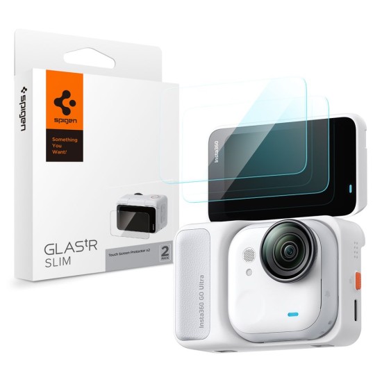 Set 2 Folii de Protecție Spigen Glass tR Slim pentru Insta360 Go Ultra Set 2 Folii de Protecție Spigen Glass tR Slim pentru Insta360 Go Ultra (Ingredi, AGL11171) by www.silkase.ro