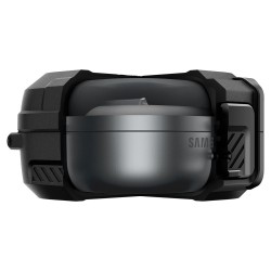 Husă Spigen Lock Fit pentru Samsung Galaxy Buds 4 Pro / Buds 4, Matte Black