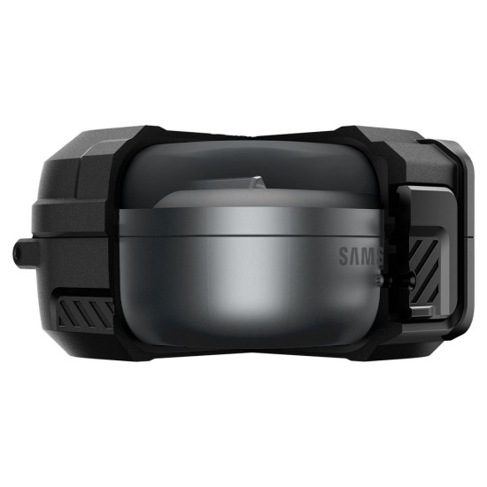 Husă Spigen Lock Fit pentru Samsung Galaxy Buds 4 Pro / Buds 4, Matte Black Husă Spigen Lock Fit pentru Samsung Galaxy Buds 4 Pro / Buds 4, Matte Black (Pro, ACS11202) by www.silkase.ro