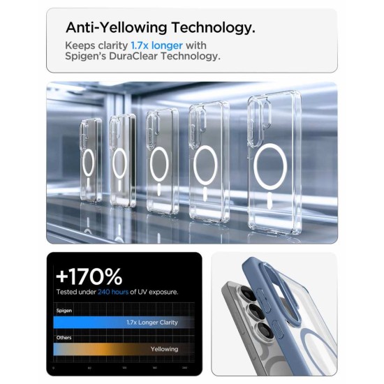 Husa Spigen Ultra Hybrid MagSafe pentru Samsung Galaxy S26 Ultra, Albastru Deschis Husa Spigen Ultra Hybrid MagSafe pentru Samsung Galaxy S26 Ultra, Albastru Deschis (S26 Ultra, ACS11207) by www.silkase.ro