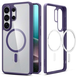 Husa Spigen Ultra Hybrid MagSafe pentru Samsung Galaxy S26 Ultra, Mov Inchis Husa Spigen Ultra Hybrid MagSafe pentru Samsung Galaxy S26 Ultra, Mov Inchis