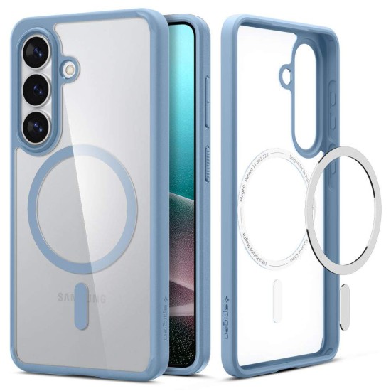 Husa Spigen Ultra Hybrid MagSafe pentru Samsung Galaxy S26+, Albastru Deschis (S26 Plus, ACS11213) by www.silkase.ro