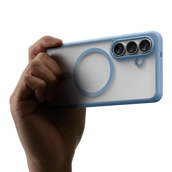 Husa Spigen Ultra Hybrid MagSafe pentru Samsung Galaxy S26+, Albastru Deschis (S26 Plus, ACS11213) by www.silkase.ro