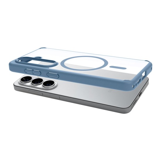 Husa Spigen Ultra Hybrid MagSafe pentru Samsung Galaxy S26+, Albastru Deschis (S26 Plus, ACS11213) by www.silkase.ro
