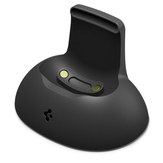 Husă cu Curea Spigen Rugged Armor Pro + Stand pentru Google Pixel Watch 4 (45mm), Matte Black (Pixel Watch 4, ACS11223) by www.silkase.ro