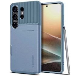 Husa Spigen Slim Armor CS pentru Samsung Galaxy S26 Ultra, Albastru Deschis