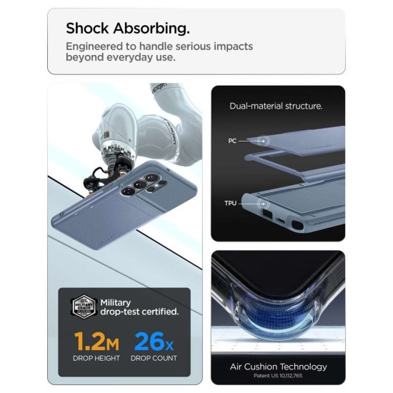 Husa Spigen Slim Armor CS pentru Samsung Galaxy S26 Ultra, Albastru Deschis Husa Spigen Slim Armor CS pentru Samsung Galaxy S26 Ultra, Albastru Deschis (S26 Ultra, ACS11225) by www.silkase.ro