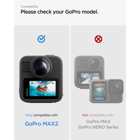 Set 2 Folii de Protecție Spigen Glass tR Slim pentru GoPro MAX 2 - Transparent Set 2 Folii de Protecție Spigen Glass tR Slim pentru GoPro MAX 2 - Transparent (Ingredi, AGL11230) by www.silkase.ro