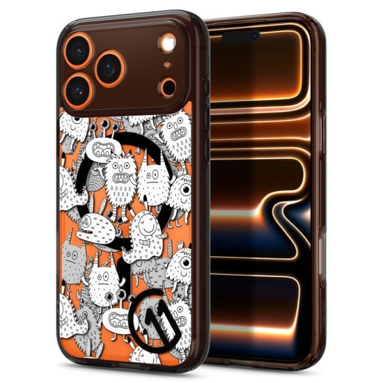 Husa Spigen Ultra Hybrid MagSafe pentru iPhone 17 Pro Max, Inkverse Husa Spigen Ultra Hybrid MagSafe pentru iPhone 17 Pro Max, Inkverse (iPhone 17 Pro Max, ACS11232) by www.silkase.ro