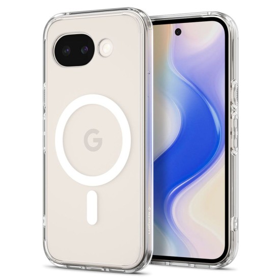 Husa Spigen Ultra Hybrid MagSafe pentru Google Pixel 10a, Clear White (Pixel 10a, ACS11276) by www.silkase.ro