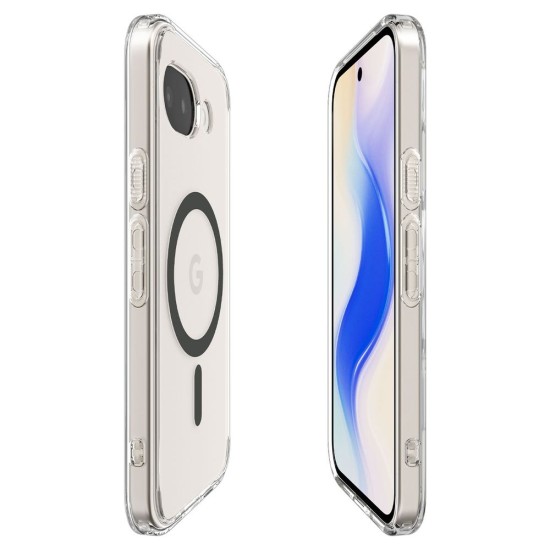 Husa Spigen Ultra Hybrid MagSafe pentru Google Pixel 10a, Clear Graphite (Pixel 10a, ACS11277) by www.silkase.ro
