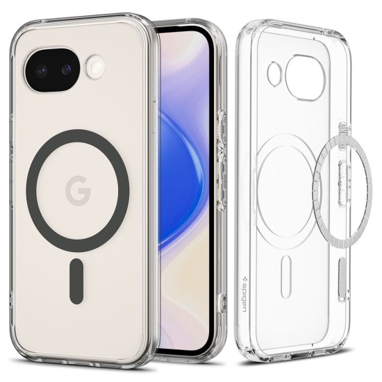 Husa Spigen Ultra Hybrid MagSafe pentru Google Pixel 10a, Clear Graphite (Pixel 10a, ACS11277) by www.silkase.ro