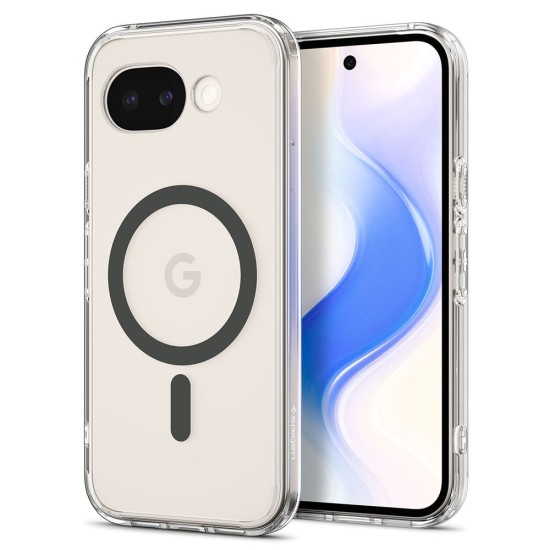 Husa Spigen Ultra Hybrid MagSafe pentru Google Pixel 10a, Clear Graphite (Pixel 10a, ACS11277) by www.silkase.ro