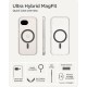 Husa Spigen Ultra Hybrid MagSafe pentru Google Pixel 10a, Clear Graphite (Pixel 10a, ACS11277) by www.silkase.ro