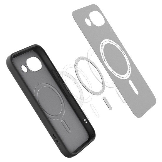 Husa Spigen Ultra Hybrid MagSafe pentru Google Pixel 10a, Frost Black (Pixel 10a, ACS11278) by www.silkase.ro