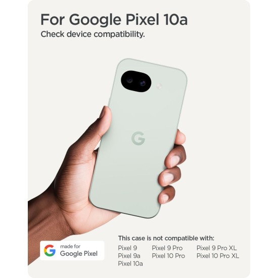 Husa Spigen Ultra Hybrid pentru Google Pixel 10a, Crystal Clear (Pixel 10a, ACS11279) by www.silkase.ro