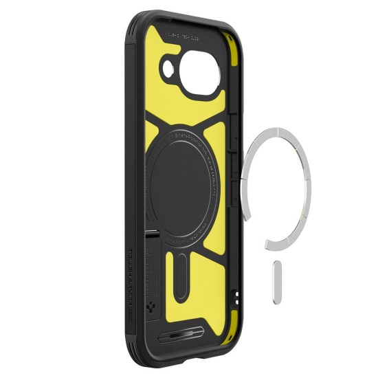 Husă Spigen Tough Armor MagSafe pentru Google Pixel 10a, Black (Pixel 10a, ACS11280) by www.silkase.ro