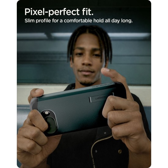 Husa Spigen Tough Armor MagSafe pentru Google Pixel 10a, Abyss Green (Pixel 10a, ACS11282) by www.silkase.ro