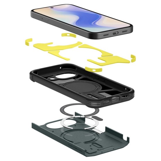 Husa Spigen Tough Armor MagSafe pentru Google Pixel 10a, Abyss Green (Pixel 10a, ACS11282) by www.silkase.ro