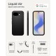 Husă Spigen Liquid Air pentru Google Pixel 10a, Matte Black (Pixel 10a, ACS11285) by www.silkase.ro