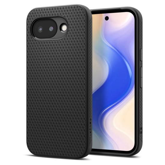 Husă Spigen Liquid Air pentru Google Pixel 10a, Matte Black (Pixel 10a, ACS11285) by www.silkase.ro
