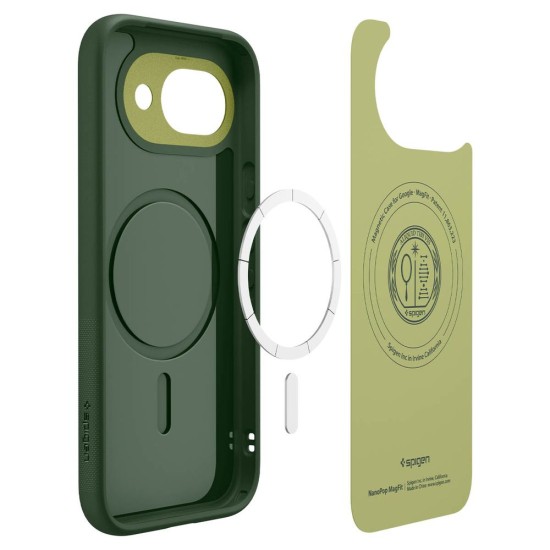 Husă Spigen Nano Pop MagSafe pentru Google Pixel 10a, Avo Green (Pixel 10a, ACS11288) by www.silkase.ro