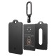 Suport Card Cheie Tesla Spigen, Negru - Protecție Premium (Accesorii auto, ACP11310) by www.silkase.ro