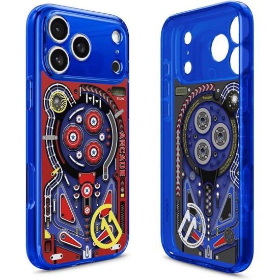 Husa Spigen Ultra Hybrid MagSafe pentru iPhone 17 Pro, Arcade Husa Spigen Ultra Hybrid MagSafe pentru iPhone 17 Pro, Arcade (iPhone 17 Pro, ACS11343) by www.silkase.ro