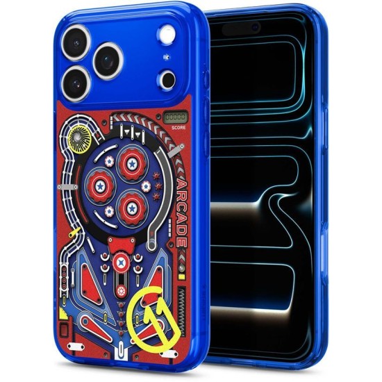 Husa Spigen Ultra Hybrid MagSafe pentru iPhone 17 Pro, Arcade Husa Spigen Ultra Hybrid MagSafe pentru iPhone 17 Pro, Arcade (iPhone 17 Pro, ACS11343) by www.silkase.ro