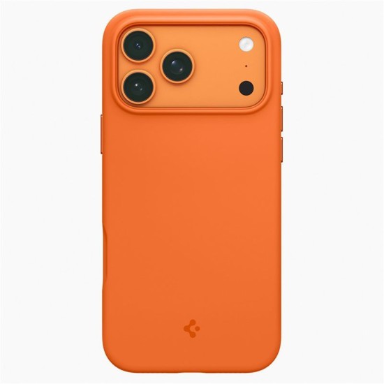 Husă Spigen Silicone Fit MagSafe pentru iPhone 17 Pro, Cosmic Orange (iPhone 17 Pro, ACS11379) by www.silkase.ro