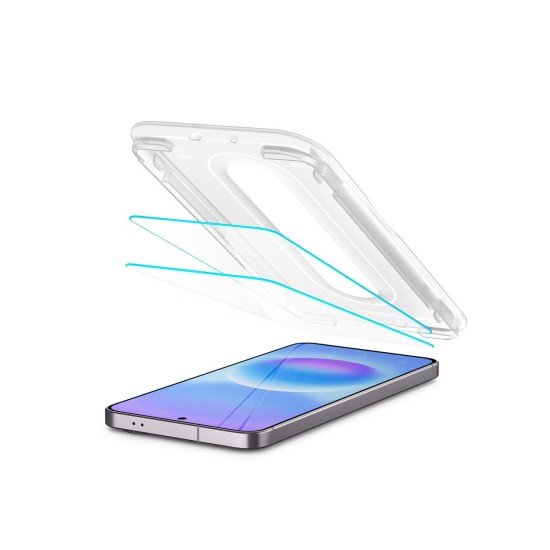 Set 2 Folii de Protecție Ecran Spigen Glass tR EZ Fit Pro pentru Samsung Galaxy A57 5G, Sticlă Securizată (A57, AGL11397) by www.silkase.ro