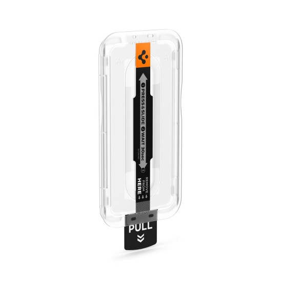 Set 2 Folii de Protecție Ecran Spigen Glass tR EZ Fit Pro pentru Samsung Galaxy A57 5G, Sticlă Securizată (A57, AGL11397) by www.silkase.ro
