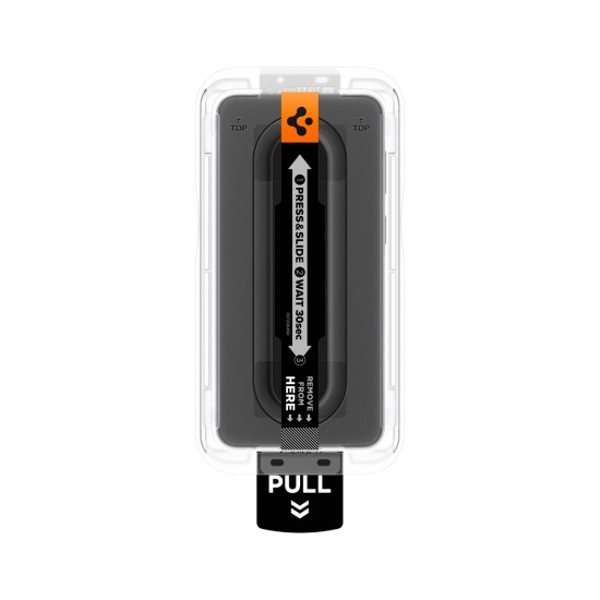 Set 2 Folii de Protecție Ecran Spigen Glass tR EZ Fit Pro pentru Samsung Galaxy A57 5G, Sticlă Securizată (A57, AGL11397) by www.silkase.ro