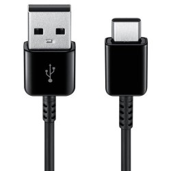 Cablu de Date Original Samsung (EP-DG930IBE) USB-C, 1.5m, Negru