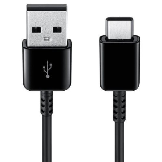 Cablu de Date Original Samsung (EP-DG930IBE) USB-C, 1.5m, Negru (Bakr, EP-DG930IBEGWW) by www.silkase.ro