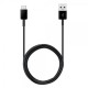 Cablu de Date Original Samsung (EP-DG930IBE) USB-C, 1.5m, Negru (Bakr, EP-DG930IBEGWW) by www.silkase.ro