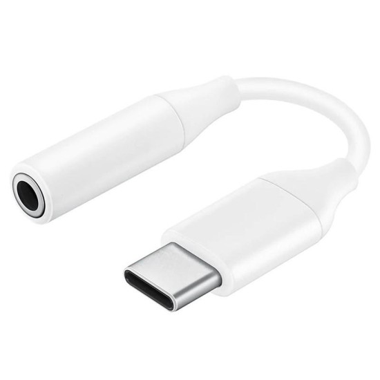 Adaptor Audio Original Samsung EE-UC10JUWE, USB-C la Jack 3.5mm, Alb (Cabluri Telefon, EE-UC10JUWEGWW) by www.silkase.ro