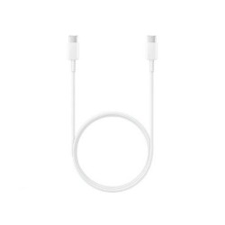 Cablu de Date Original Samsung (EP-DN975BWE) USB-C la USB-C, 5A, 1m, Alb