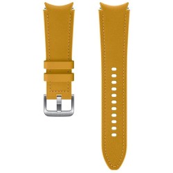 Curea Originală Samsung Galaxy Watch 4 46mm Leather Band M/L Brown ET-SHR89LYE