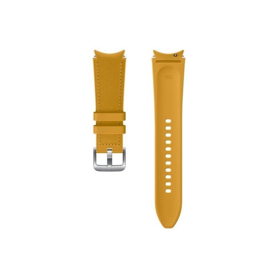 Curea Originală Samsung Galaxy Watch 4 46mm Leather Band M/L Brown ET-SHR89LYE (Bakr, ET-SHR89LYEGEU) by www.silkase.ro