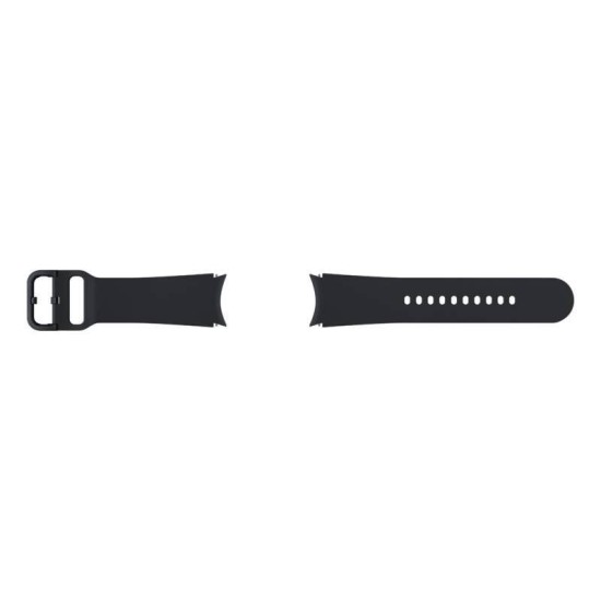Curea Sport Samsung Galaxy Watch 4 40mm, ET-SFR86SBE, Silicon, Black (Bakr, ET-SFR86SBEGEU) by www.silkase.ro