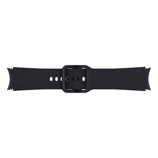 Curea Sport Samsung Galaxy Watch 4 40mm, ET-SFR86SBE, Silicon, Black (Bakr, ET-SFR86SBEGEU) by www.silkase.ro